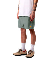 CARHARTT WIP CHASE GREEN SWIM TRUNKS