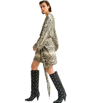 ESSENTIEL ANTWERP IFRENCH PYTHON KLEID