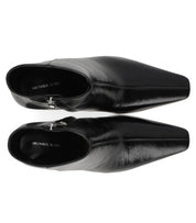 MICHAEL KORS ELISE BLACK HEELED ANKLE BOOT