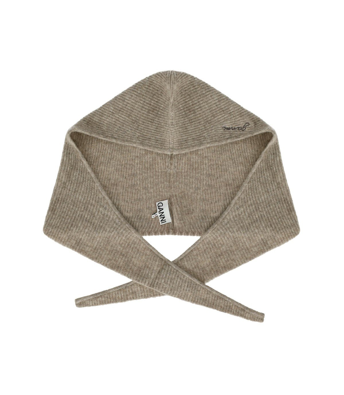 BALACLAVA BEIGE GANNI