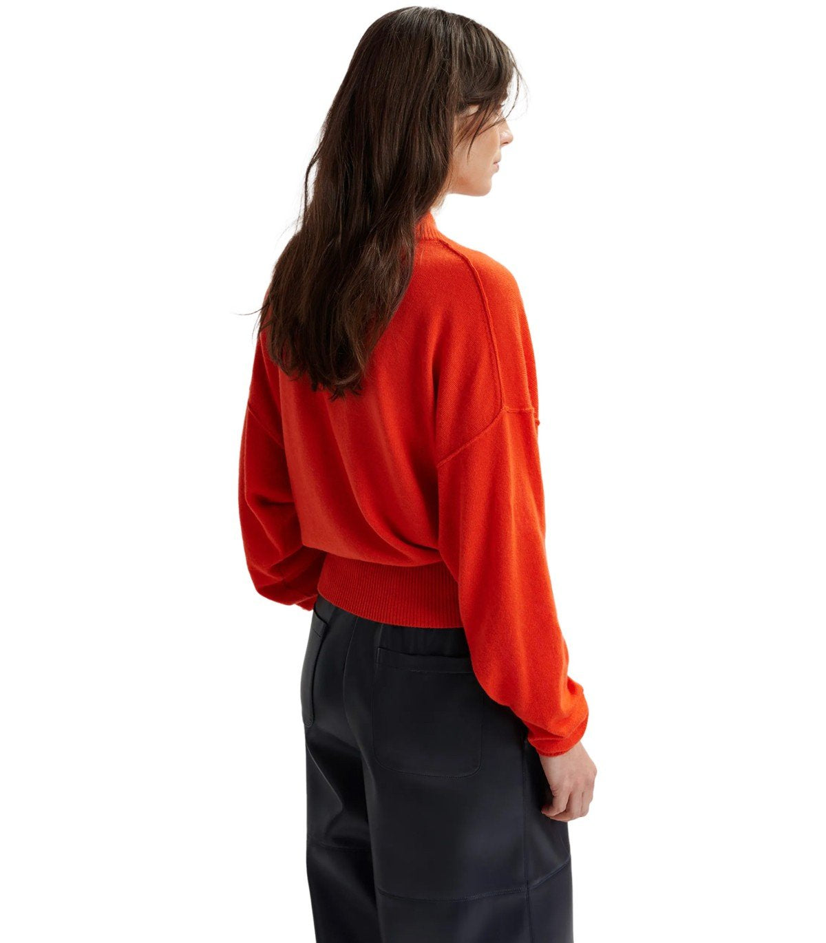ESSENTIEL ANTWERP GECKO ORANGE PULLOVER