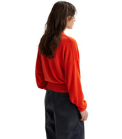 ESSENTIEL ANTWERP GECKO ORANGE PULLOVER