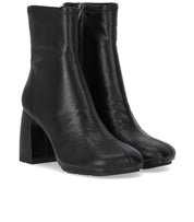 ASH ECLAT BLACK HEELED ANKLE BOOT