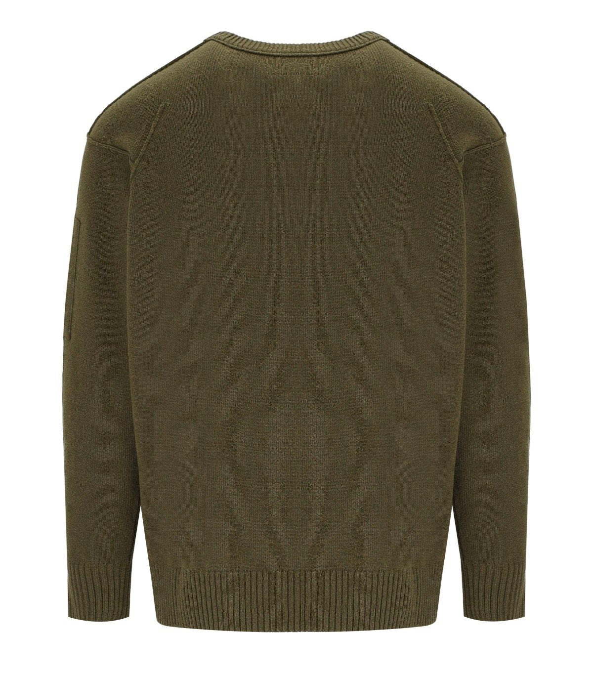 C.P. COMPANY GRS IVY GREEN CREWNECK JUMPER