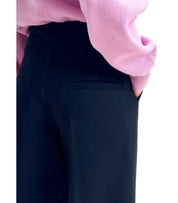 ESSENTIEL ANTWERP IMO MARINEBLAUE CROPPED HOSE