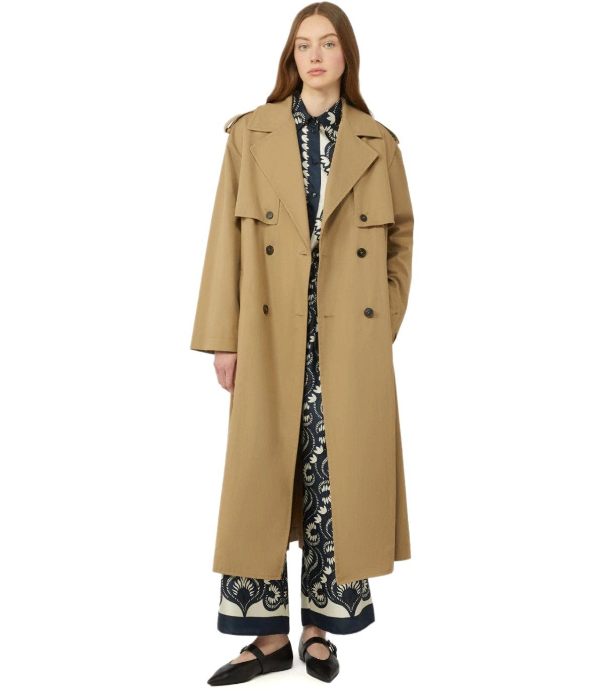 MAX MARA WEEKEND OTTICO BLUE PANTS