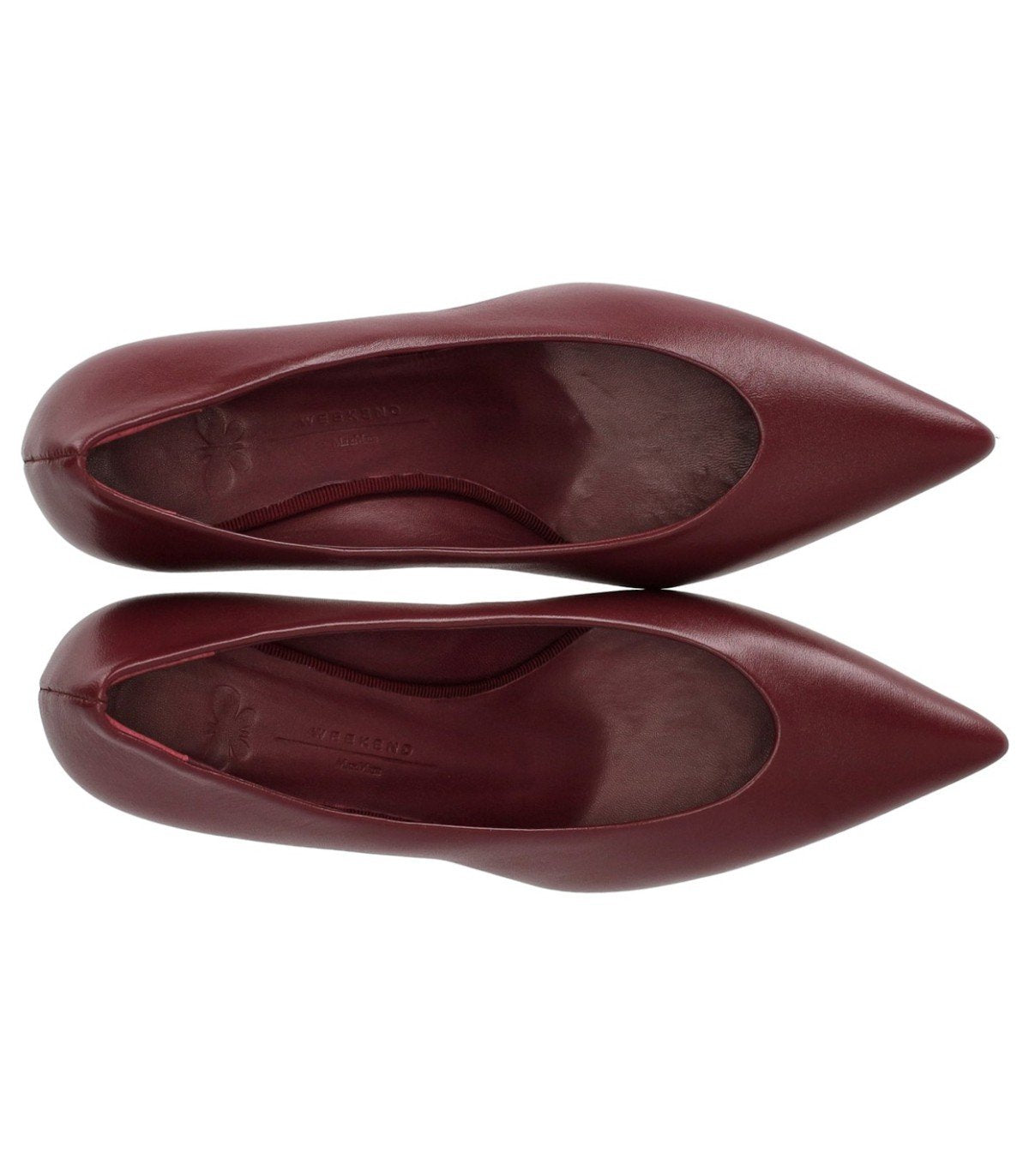 MAX MARA WEEKEND RENZA BURGUNDY PUMPS