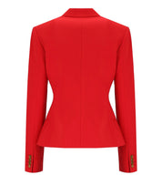 CHAQUETA DE DOBLE BOTONADURA IRTHA ROJA ESSENTIEL ANTWERP