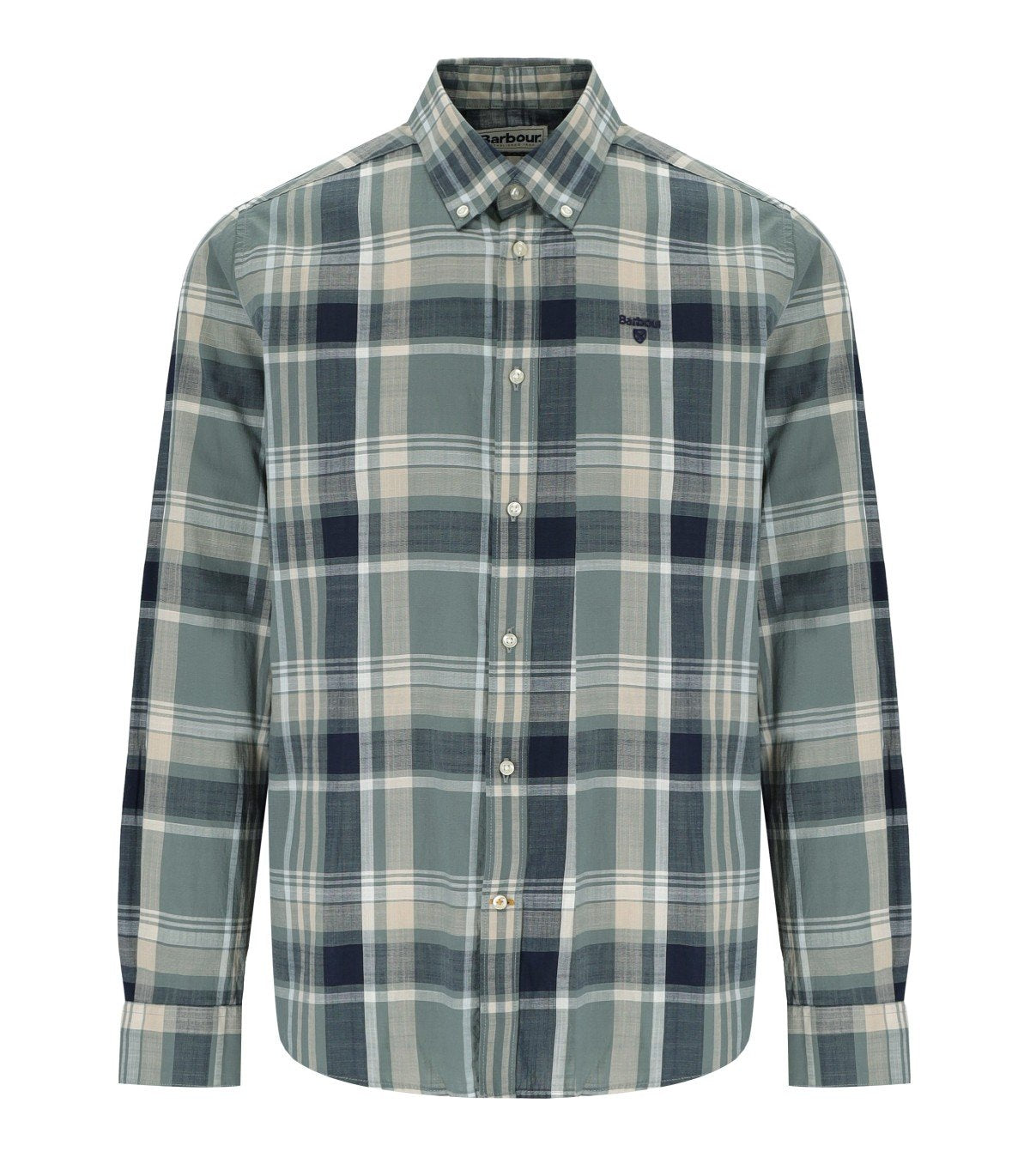 BARBOUR KIDD VINTAGE TEAL HEMD