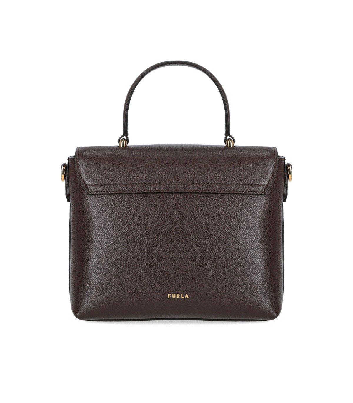 FURLA MOONLIGHT S CHOCOLATE HANDBAG