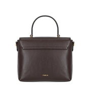 FURLA MOONLIGHT S CHOCOLATE HANDBAG