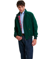 BLOUSON G9 HARRINGTON RACING GREEN BARACUTA