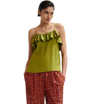 ESSENTIEL ANTWERP JANIELLE GREEN TOP