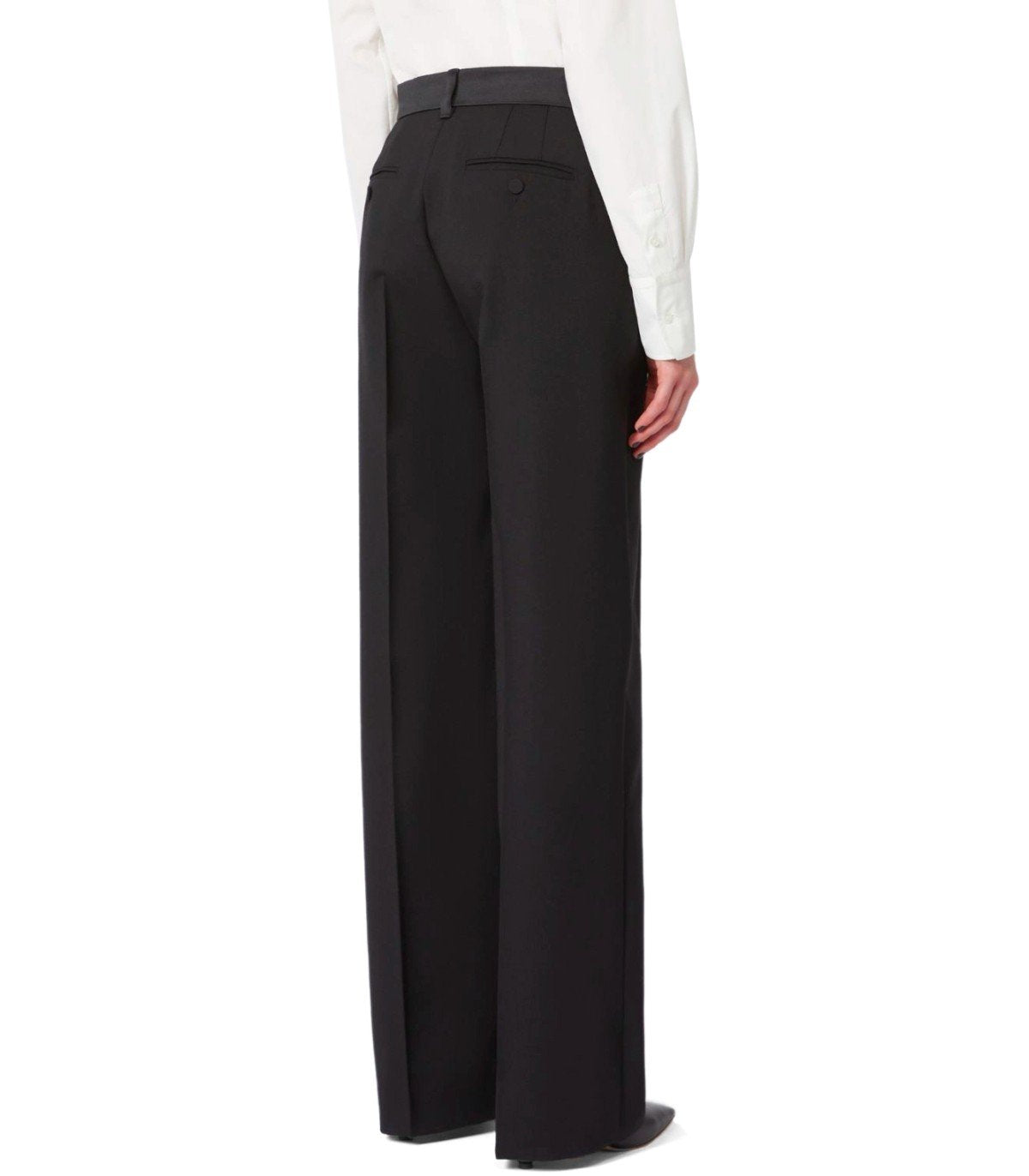MAX MARA WEEKEND BREAK1234 BLACK PANTS