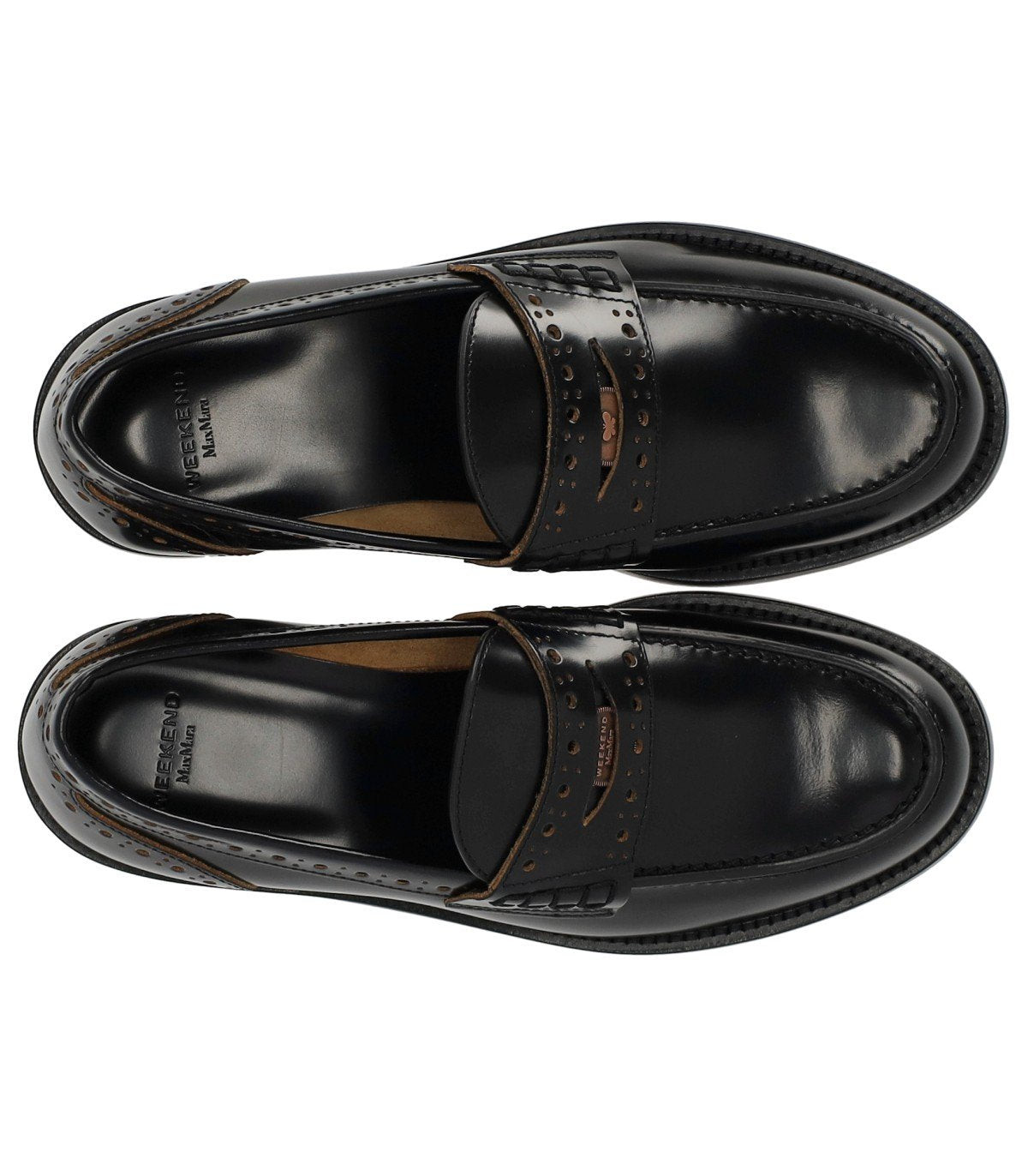 MOCASSINO COLOMBA NERO MAX MARA WEEKEND