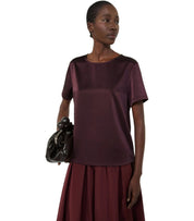 MAX MARA WEEKEND ZONA BURGUNDY BLOUSE