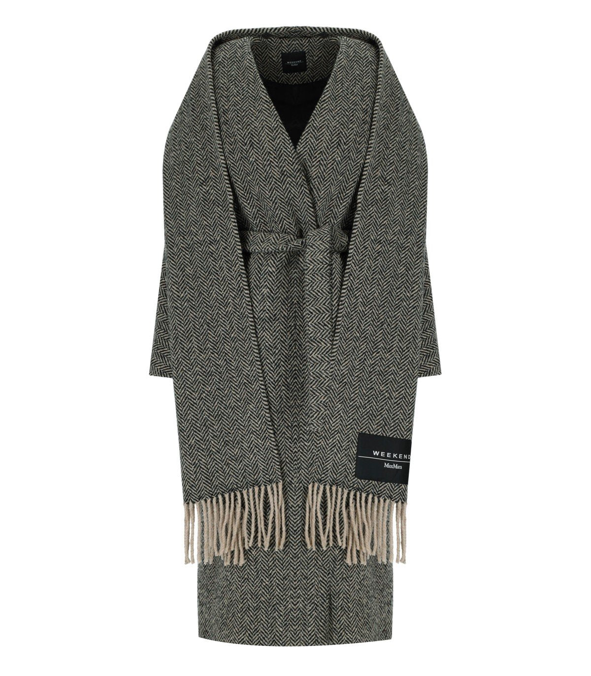 CAPPOTTO CON CINTURA ZENICA NERO MAX MARA WEEKEND
