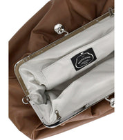 MAX MARA WEEKEND PASTICCINO PROVINO LARGE HELLBRAUNER CLUTCH