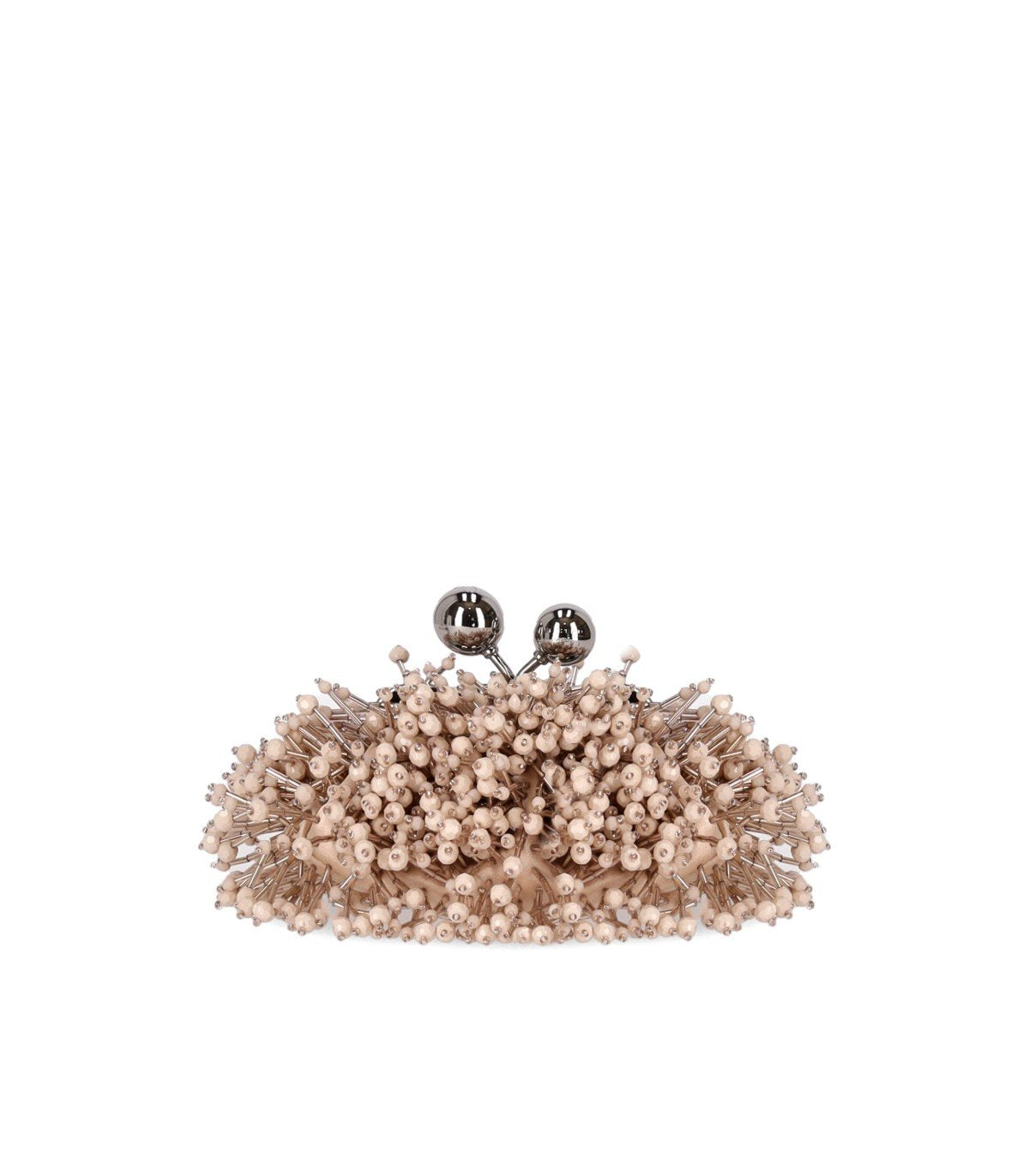 MAX MARA WEEKEND PASTICCINO DOTTO NANO ROZE CLUTCH