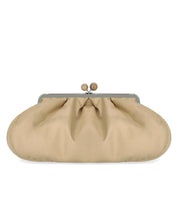 MAX MARA WEEKEND PASTICCINO APIO LARGE BEIGE CLUTCH