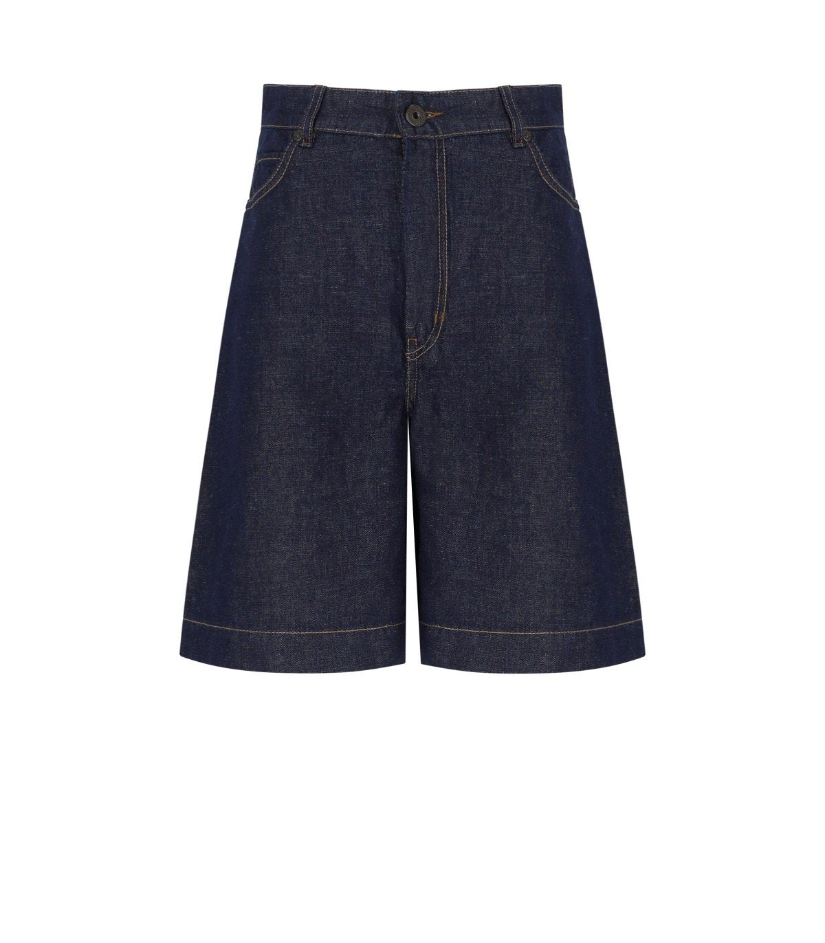 MAX MARA WEEKEND OZONO BLUE BERMUDA SHORTS
