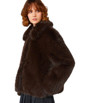 MAX MARA WEEKEND BRENTA1234 DARK BROWN JACKET