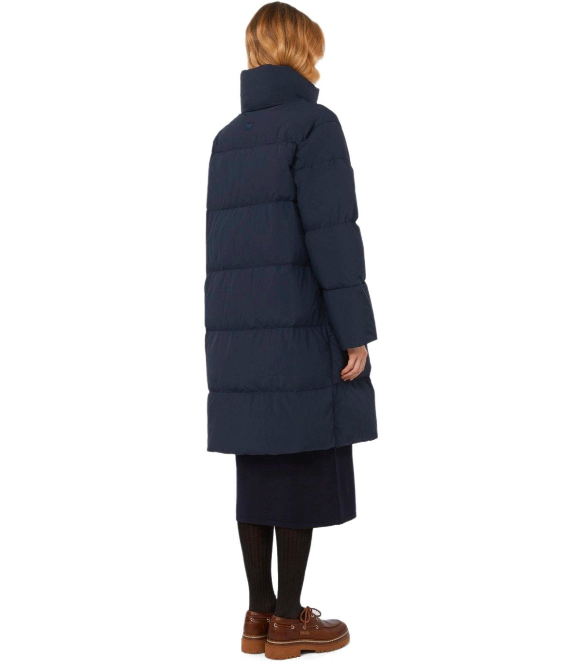 MAX MARA WEEKEND TENUTA BLUE LONG DOWN JACKET