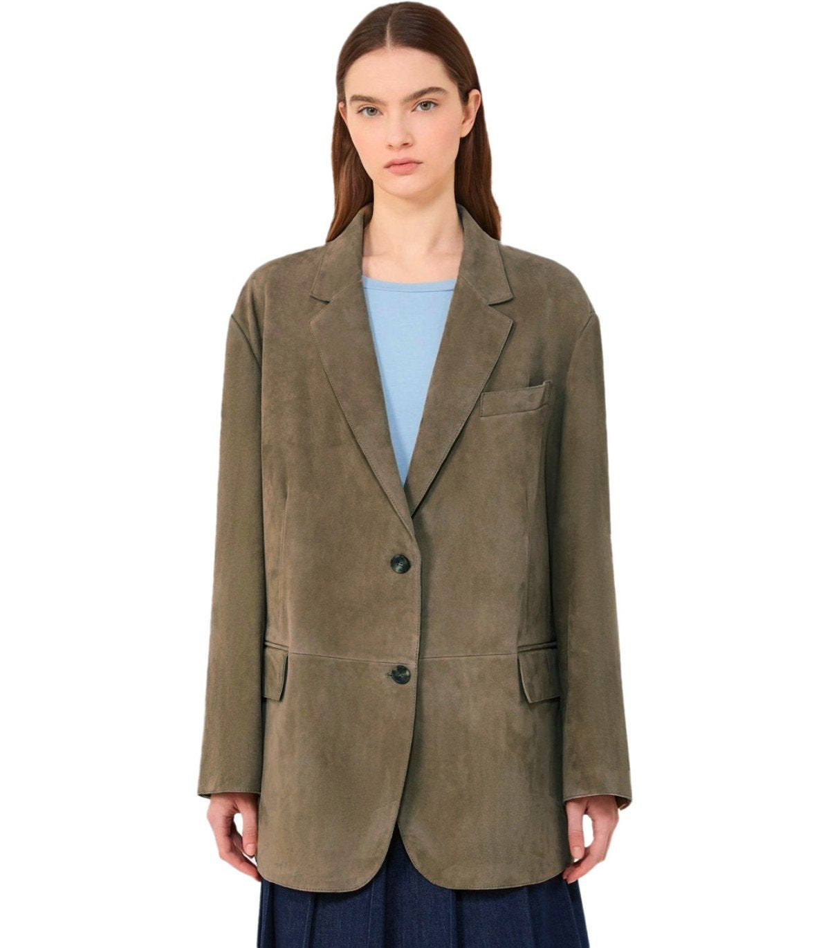 MAX MARA WEEKEND CEDRO BRAUNER ZWEIREIHIGER BLAZER