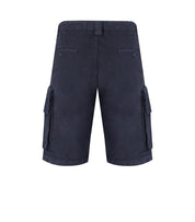C.P. COMPANY BLUE CARGO BERMUDA SHORTS