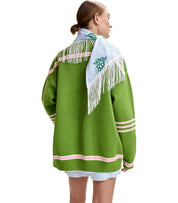 ESSENTIEL  ANTWERP JIGAN GRÜNE CARDIGAN