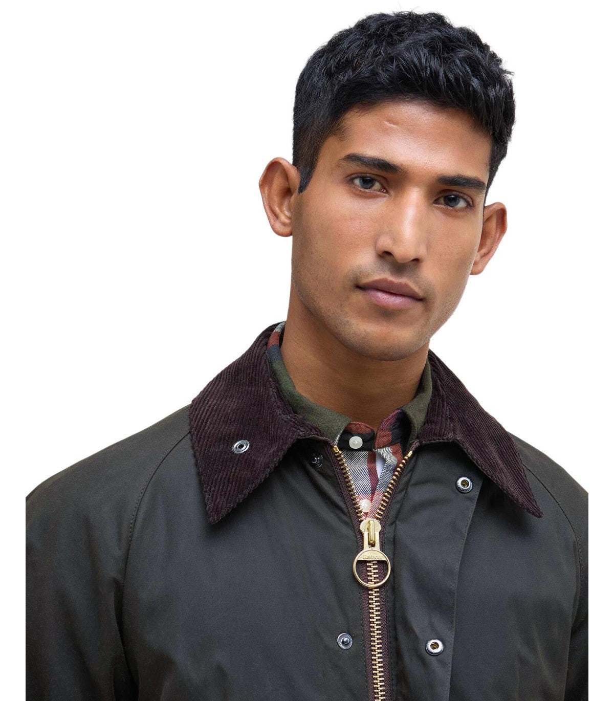 BARBOUR BEDALE WAX SALBEIGRÜNE JACKE