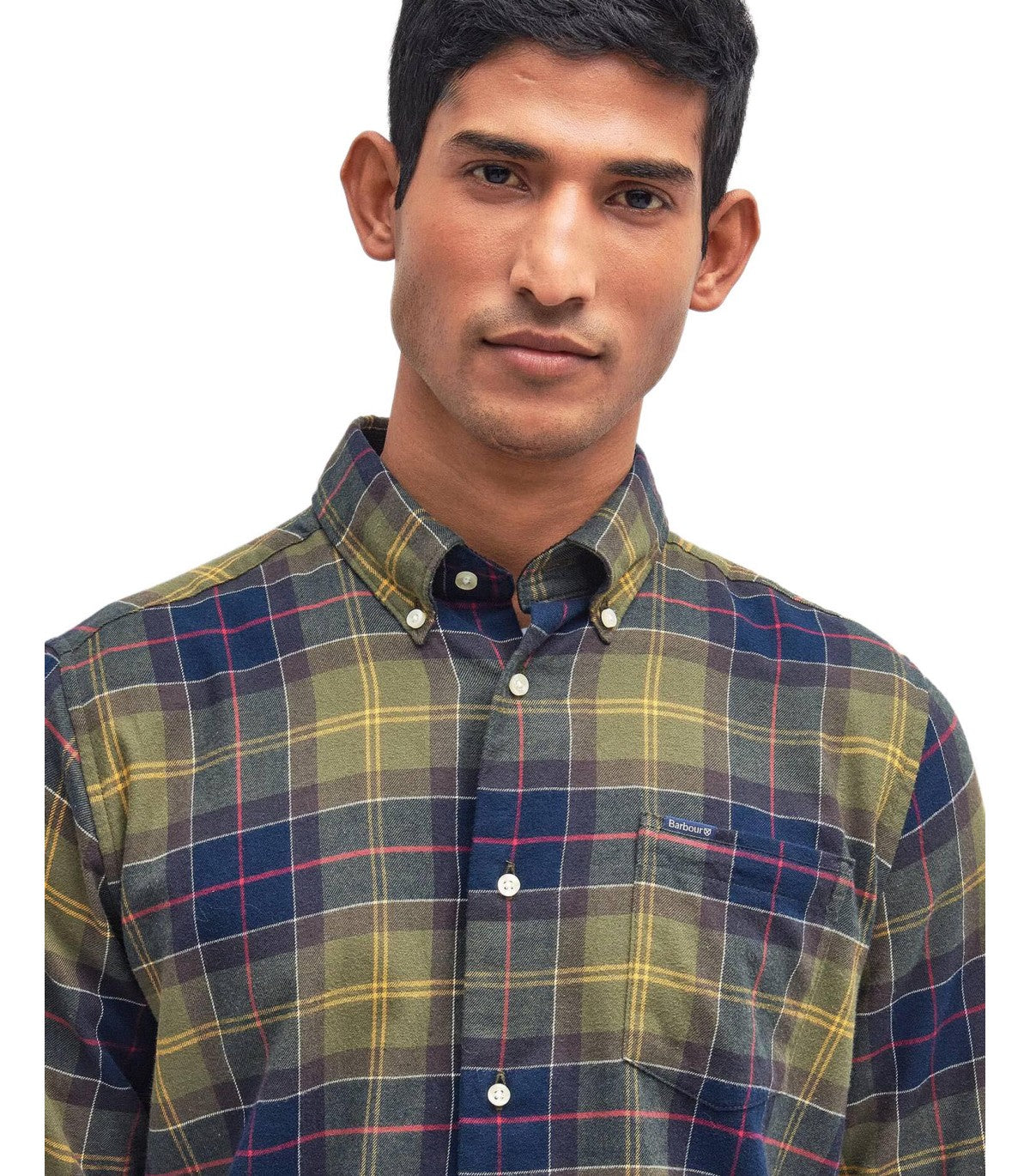 BARBOUR FORTROSE TARTAN GRÜN BLAU HEMD