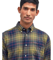 BARBOUR FORTROSE TARTAN GRÜN BLAU HEMD
