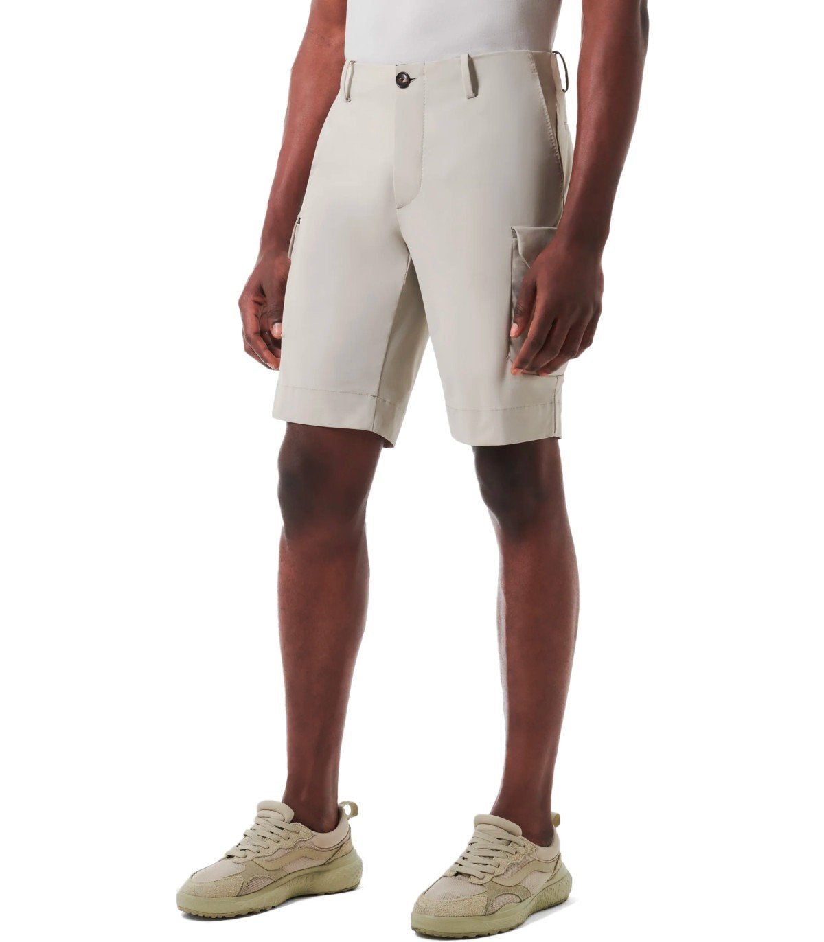 RRD SURFLEX CARGO EISGRAUE BERMUDASHORTS