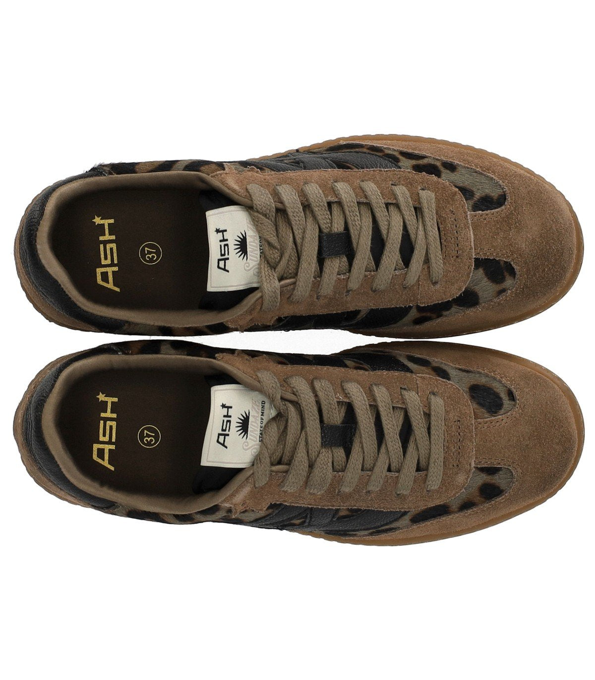 ASH SUNSET SNEAKER MET ANIMAL PRINT