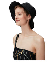 CAPPELLO NERO GANNI