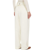 MAX MARA WEEKEND LIVIGNO IVORY PANTS