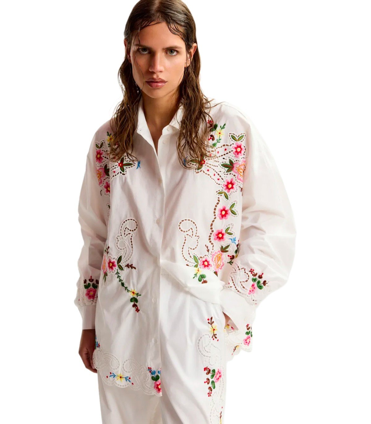 ESSENTIEL ANTWERP JAYME WEISSES HEMD