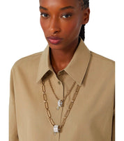 MAX MARA WEEKEND TARANTO GOLD NECKLACE