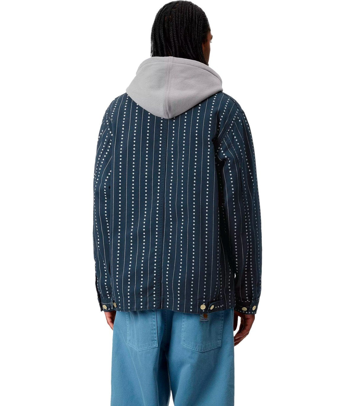 GIACCA DREWE CHORE BLU CARHARTT WIP