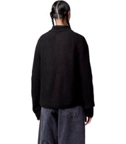 CARHARTT WIP W' MICHIGAN SCHWARZER CARDIGAN