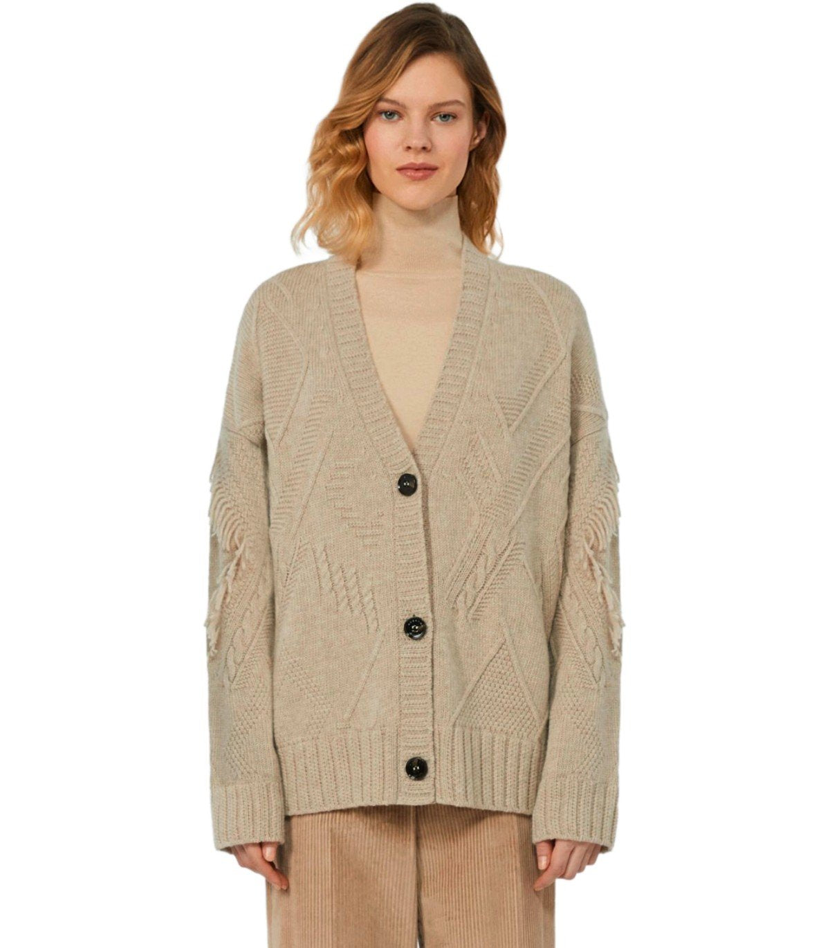 CÁRDIGAN STALLO BEIGE MAX MARA WEEKEND
