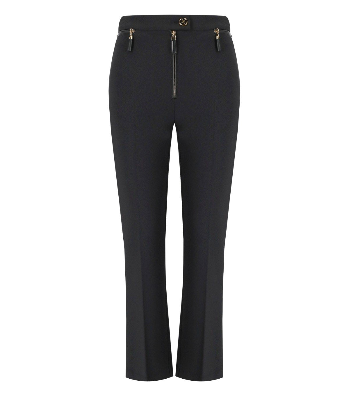 PANTALÓN CON CREMALLERA NEGRO ELISABETTA FRANCHI