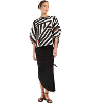 MAX MARA BEACHWEAR CAMINO KAKAO BLOUSE
