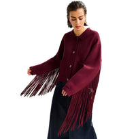 ESSENTIEL ANTWERP ISTERN BURGUNDY VEST