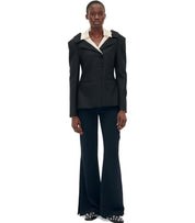 PANTALONE FLARE NERO STINE GOYA