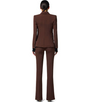 ELISABETTA FRACHI COFFEE SUIT