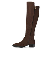 MICHAEL KORS LEX DUNKELBRAUNER STIEFEL