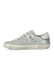 BASKETS PRSX LOW METAL ARGENT PHILIPPE MODEL