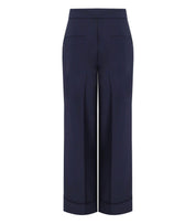 ESSENTIEL ANTWERP IMO MARINEBLAUE CROPPED HOSE